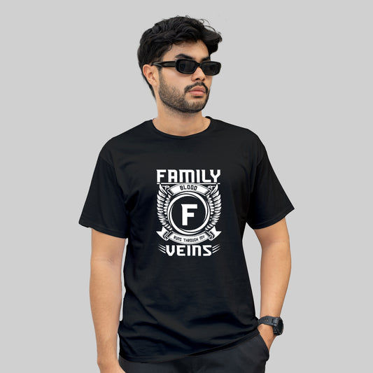 Cotton Store Men’s Cotton Printed T-Shirt – Stylish & Comfortable Round Neck