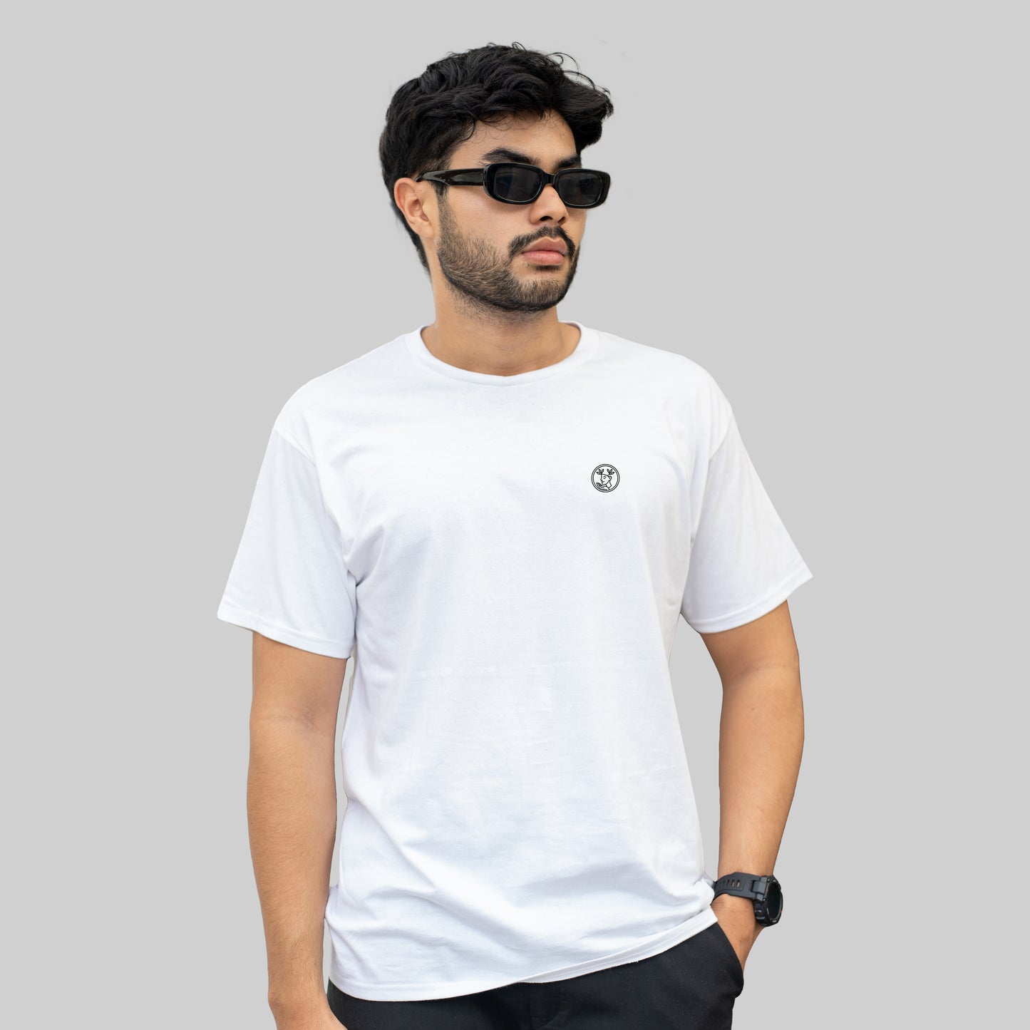 Cotton Store Men’s Cotton Printed T-Shirt – Stylish & Comfortable Round Neck